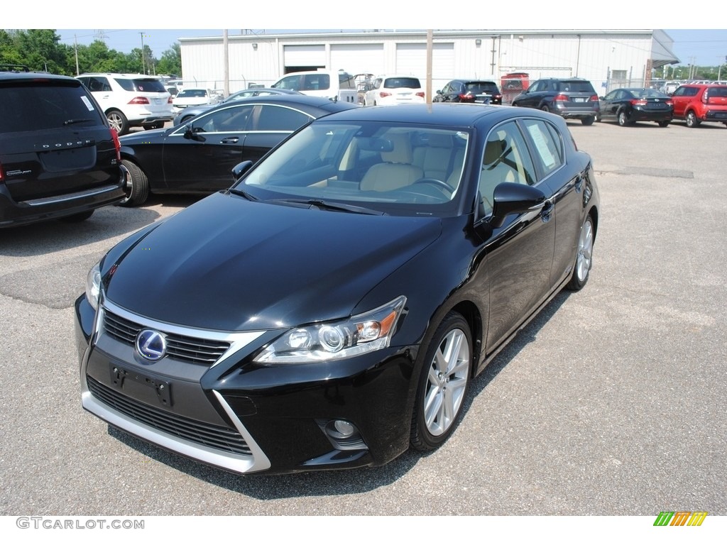 2015 CT 200h Hybrid - Obsidian Black / Parchment photo #1