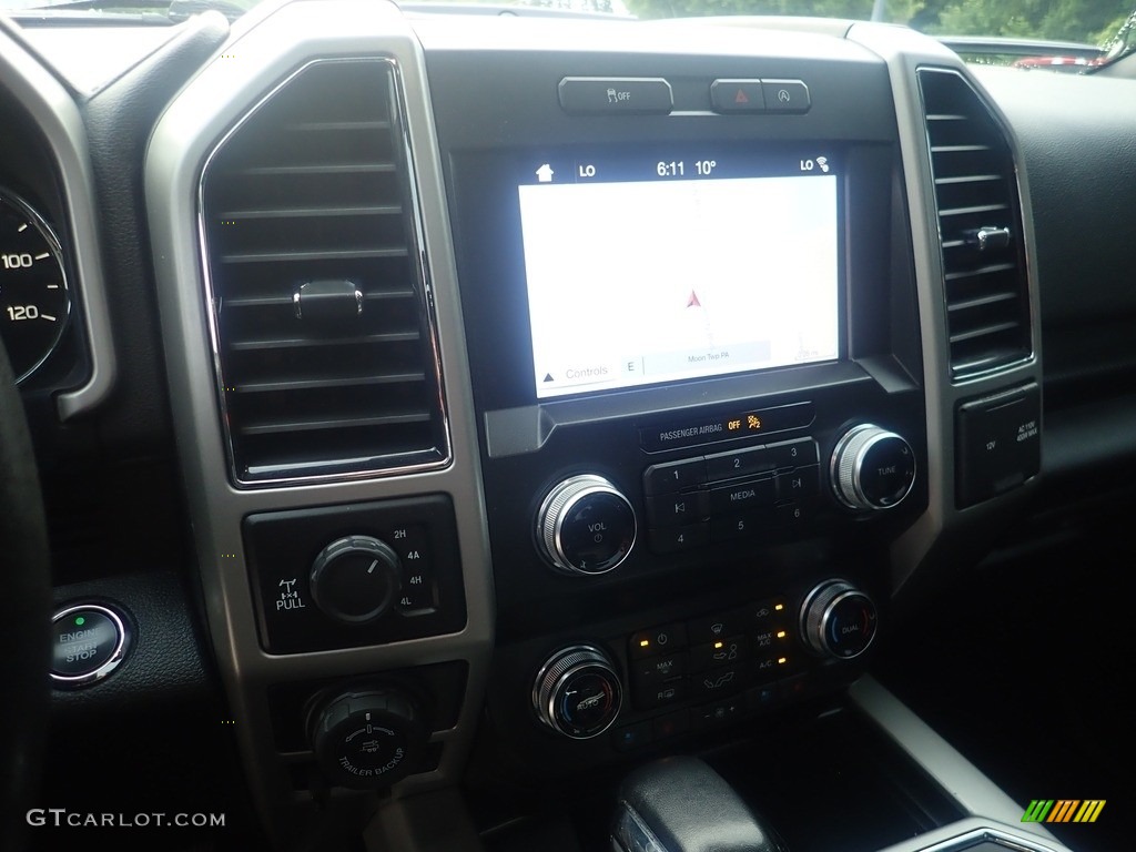 2019 F150 Lariat SuperCrew 4x4 - Abyss Gray / Black photo #25