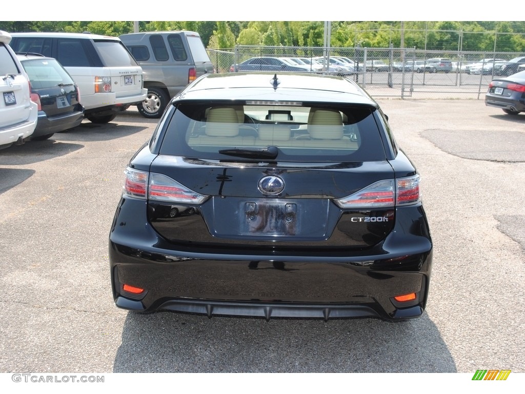 2015 CT 200h Hybrid - Obsidian Black / Parchment photo #4