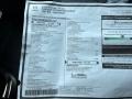  2023 ProMaster 2500 High Roof Cargo Van Window Sticker