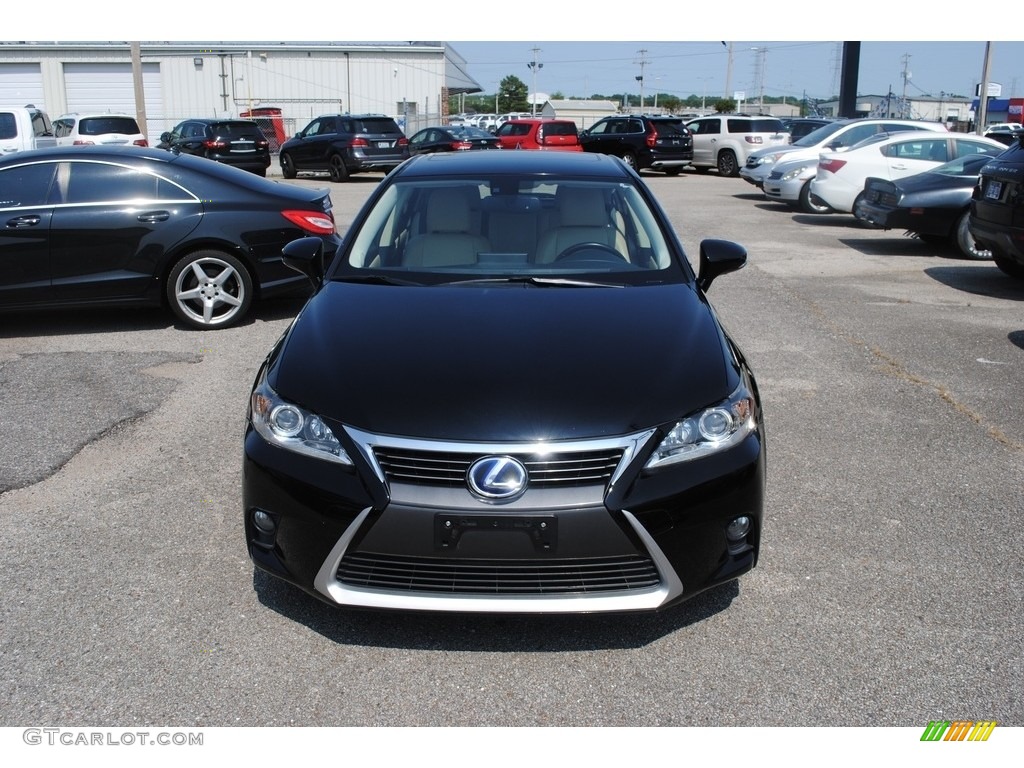 2015 CT 200h Hybrid - Obsidian Black / Parchment photo #8