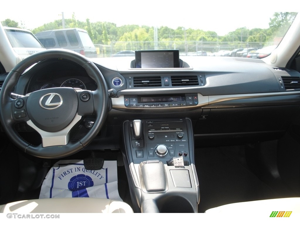 2015 CT 200h Hybrid - Obsidian Black / Parchment photo #9