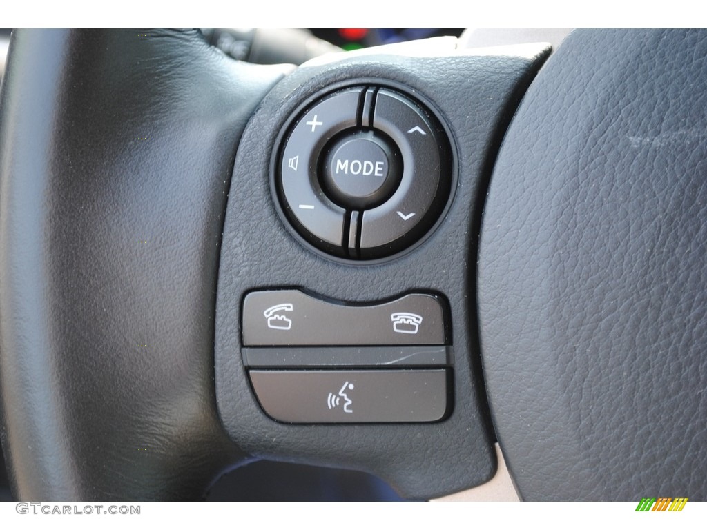 2015 Lexus CT 200h Hybrid Parchment Steering Wheel Photo #146194362