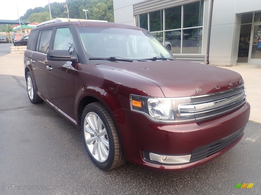 2019 Flex SEL AWD - Burgundy Velvet / Charcoal Black photo #9