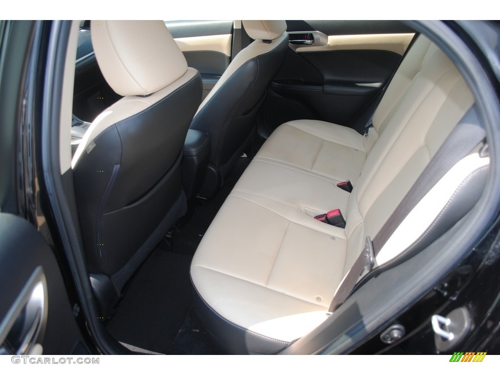 2015 Lexus CT 200h Hybrid Rear Seat Photo #146194539