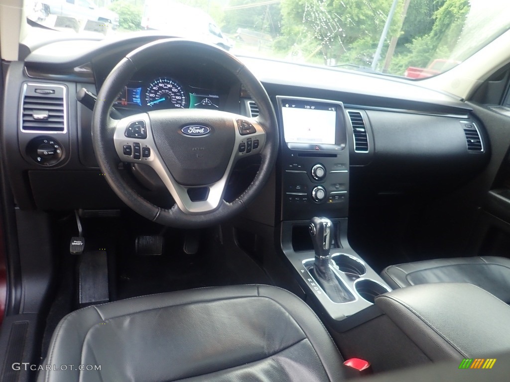 Charcoal Black Interior 2019 Ford Flex SEL AWD Photo #146194704