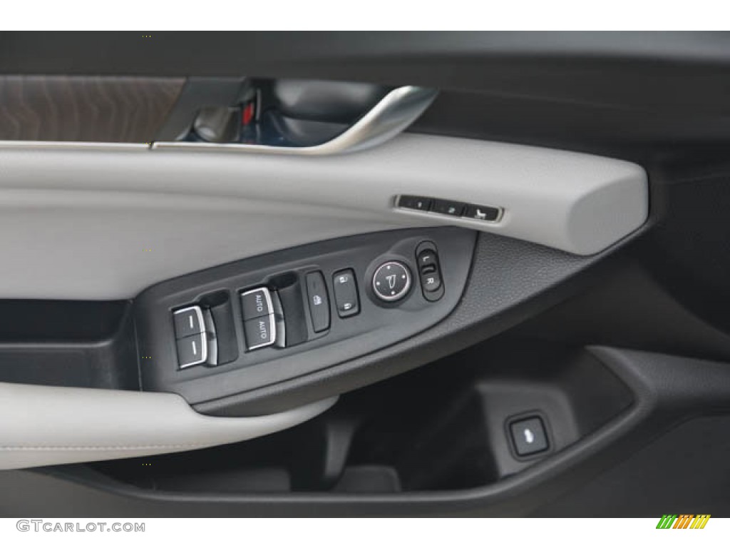 2018 Accord EX-L Sedan - Modern Steel Metallic / Gray photo #30