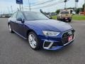 Navarra Blue Metallic 2021 Audi A4 Premium quattro Exterior