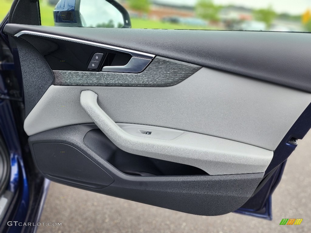 2021 Audi A4 Premium quattro Rock Gray Door Panel Photo #146195613