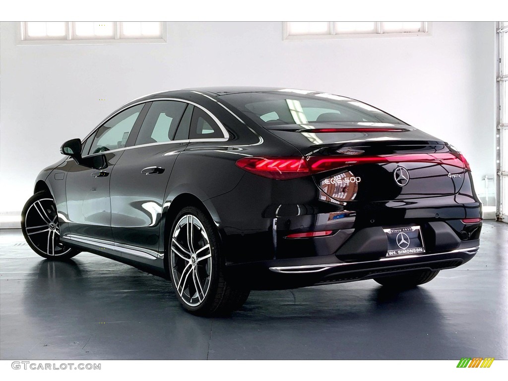 2023 EQE 500+ 4Matic Sedan - Black / Black/Space Gray photo #2