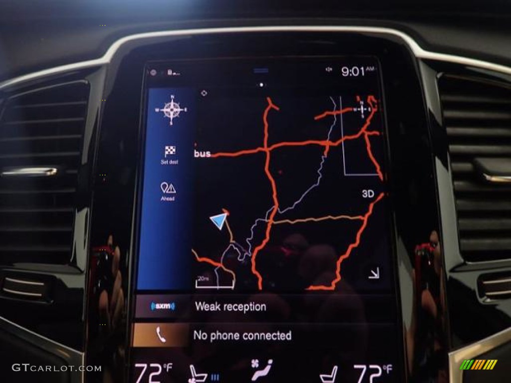 2022 XC90 T6 AWD Inscription - Pebble Gray Metallic / Amber photo #3