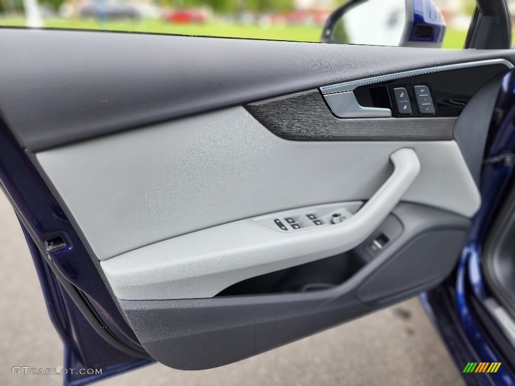 2021 Audi A4 Premium quattro Rock Gray Door Panel Photo #146195745