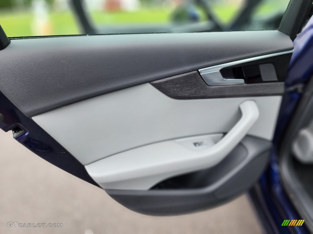 2021 Audi A4 Premium quattro Rock Gray Door Panel Photo #146195805
