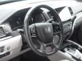 Gray 2020 Honda Pilot Elite AWD Dashboard