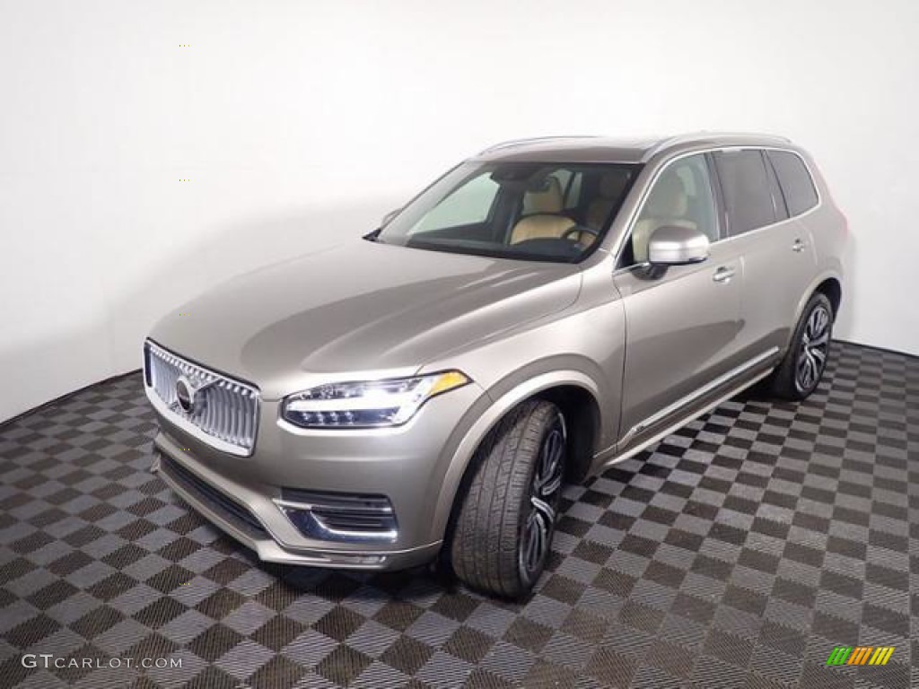 2022 XC90 T6 AWD Inscription - Pebble Gray Metallic / Amber photo #10