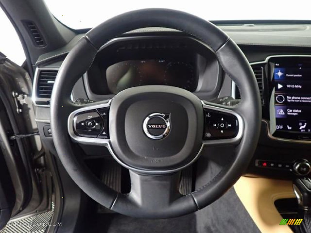 2022 XC90 T6 AWD Inscription - Pebble Gray Metallic / Amber photo #25