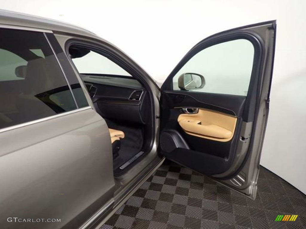 2022 XC90 T6 AWD Inscription - Pebble Gray Metallic / Amber photo #36