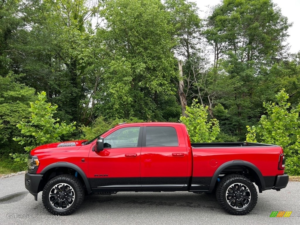 2023 2500 Power Wagon Crew Cab 4x4 - Flame Red / Black photo #1