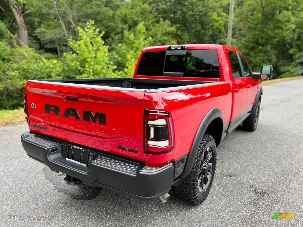 2023 2500 Power Wagon Crew Cab 4x4 - Flame Red / Black photo #6