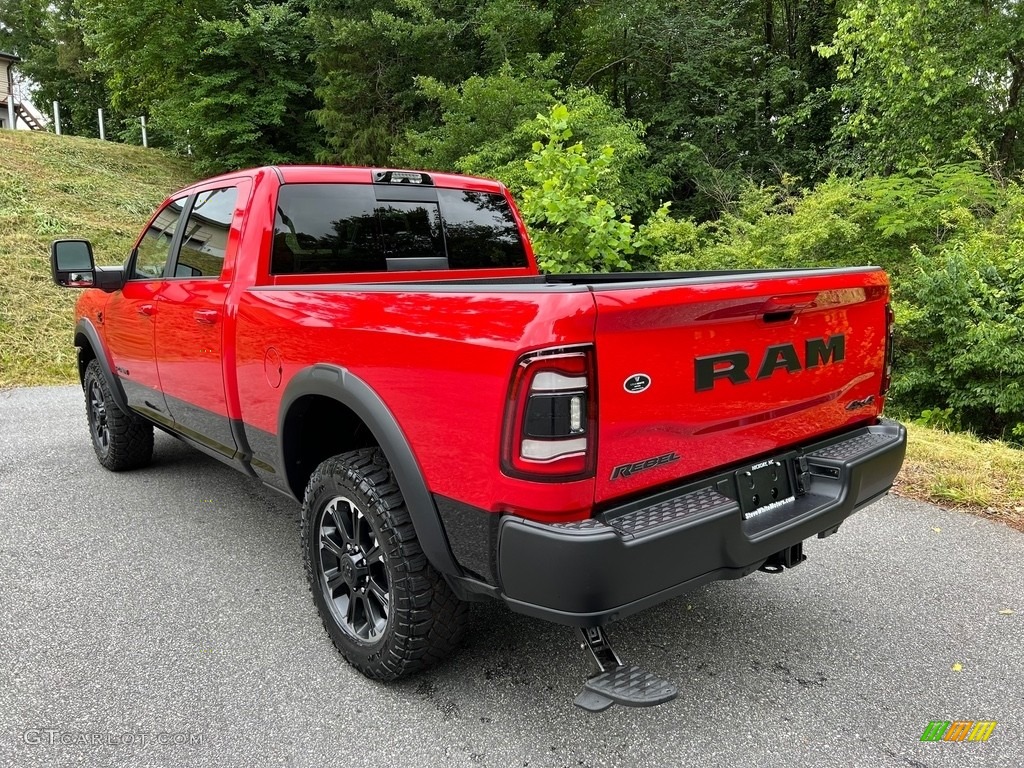 2023 2500 Power Wagon Crew Cab 4x4 - Flame Red / Black photo #9