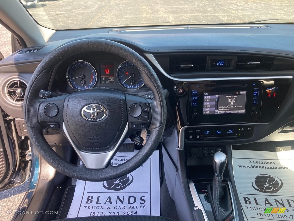 2019 Corolla L - Galactic Aqua Mica / Black photo #18