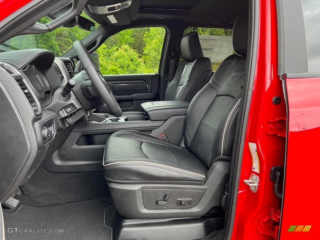 Black Interior 2023 Ram 2500 Power Wagon Crew Cab 4x4 Photo #146196764