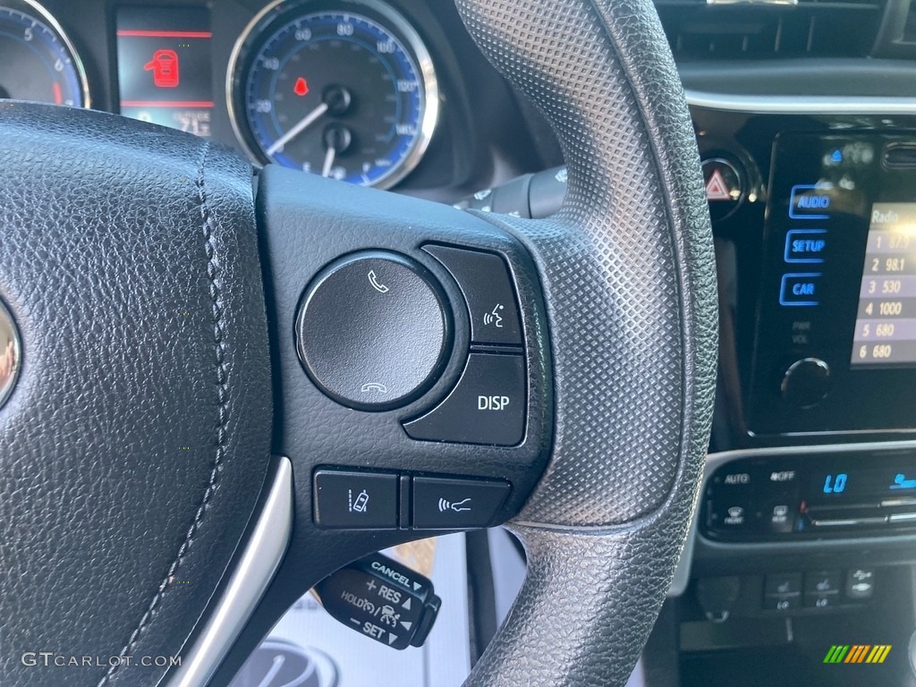 2019 Corolla L - Galactic Aqua Mica / Black photo #22