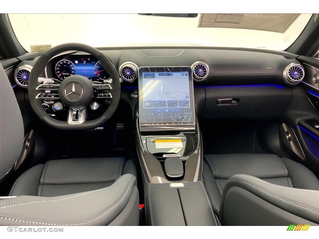 2023 Mercedes-Benz SL AMG 55 Roadster Black Dashboard Photo #146197057