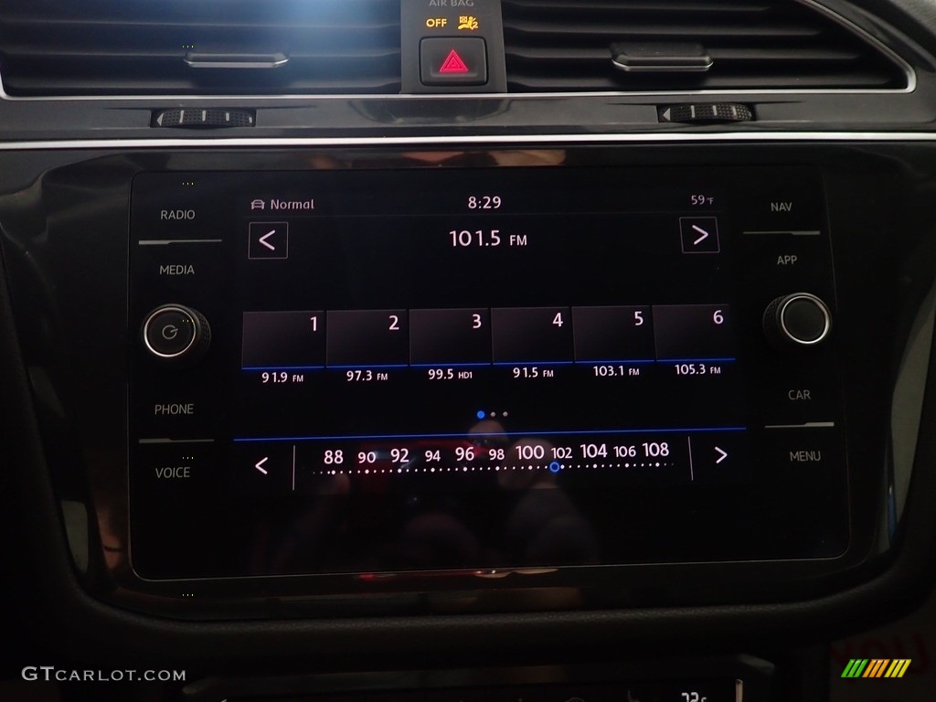 2019 Tiguan SEL Premium 4MOTION - Blue Silk Metallic / Titan Black photo #25