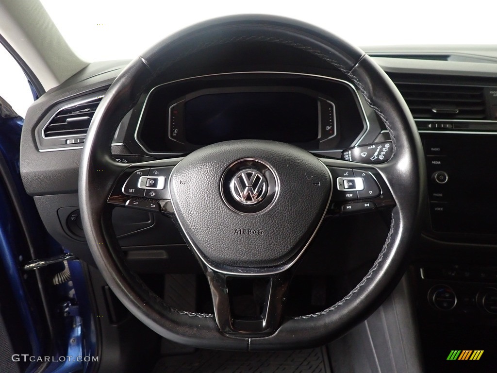 2019 Tiguan SEL Premium 4MOTION - Blue Silk Metallic / Titan Black photo #26