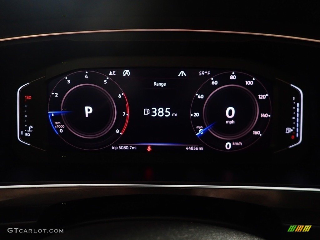 2019 Tiguan SEL Premium 4MOTION - Blue Silk Metallic / Titan Black photo #27