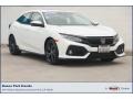 Taffeta White 2019 Honda Civic Sport Touring Hatchback