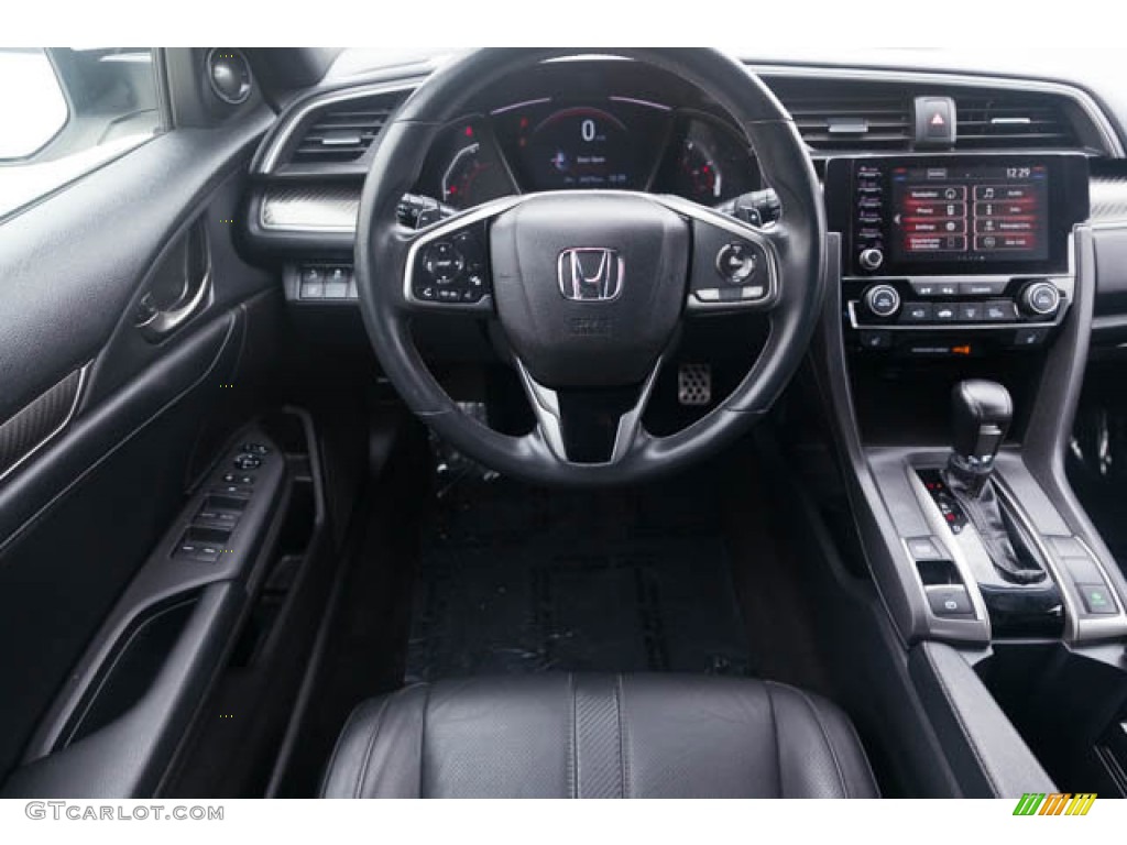 2019 Civic Sport Touring Hatchback - Taffeta White / Black photo #5