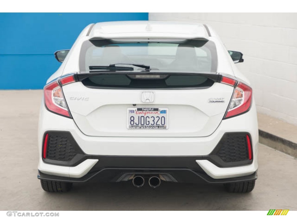 2019 Civic Sport Touring Hatchback - Taffeta White / Black photo #9