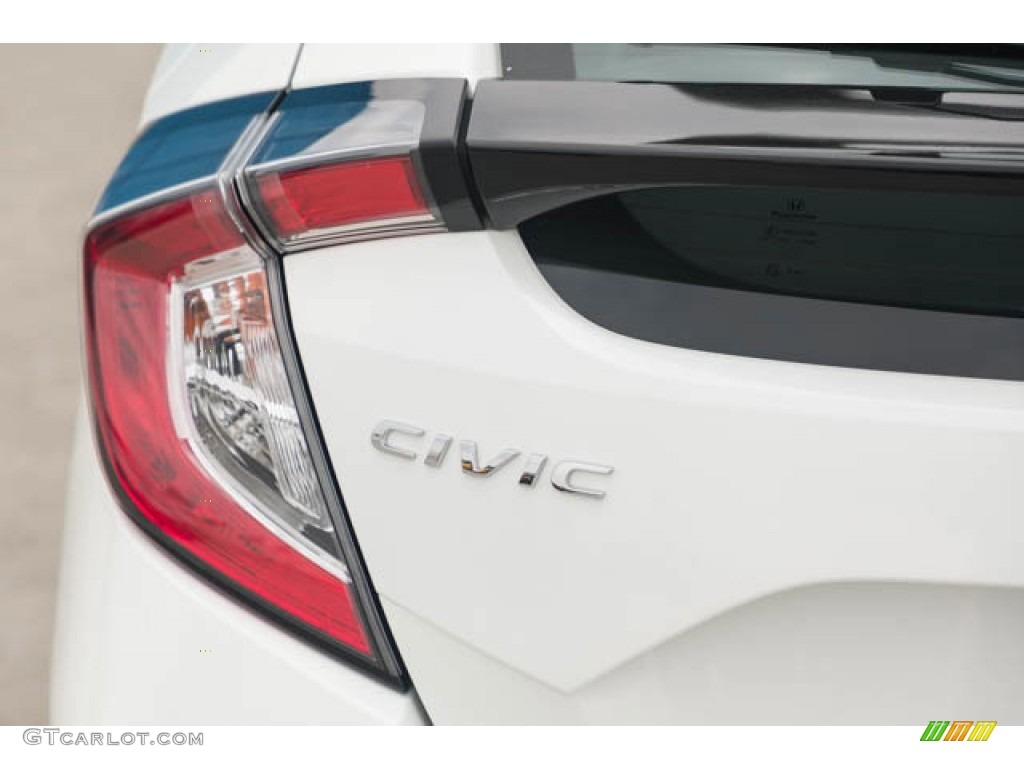 2019 Civic Sport Touring Hatchback - Taffeta White / Black photo #10