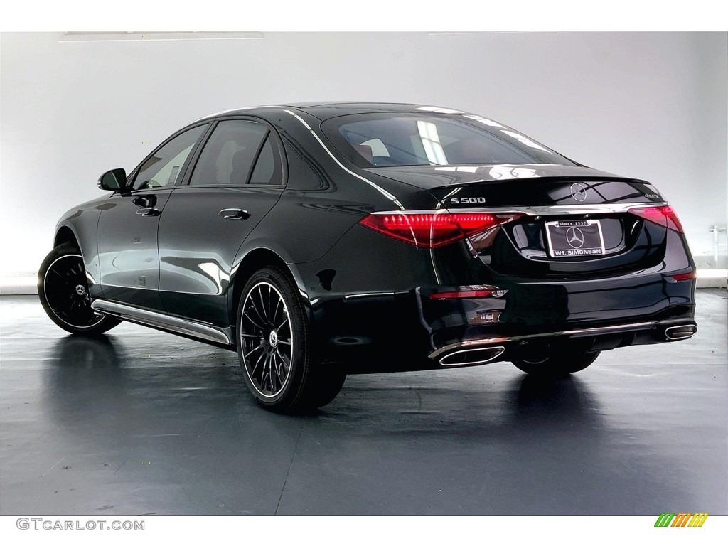 2023 S 500 4Matic Sedan - Emerald Green Metallic / Sienna Brown/Black photo #2