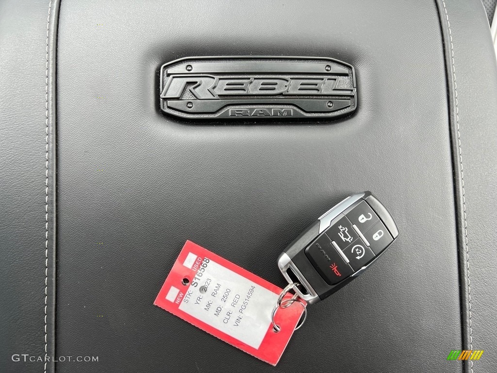 2023 2500 Power Wagon Crew Cab 4x4 - Flame Red / Black photo #41