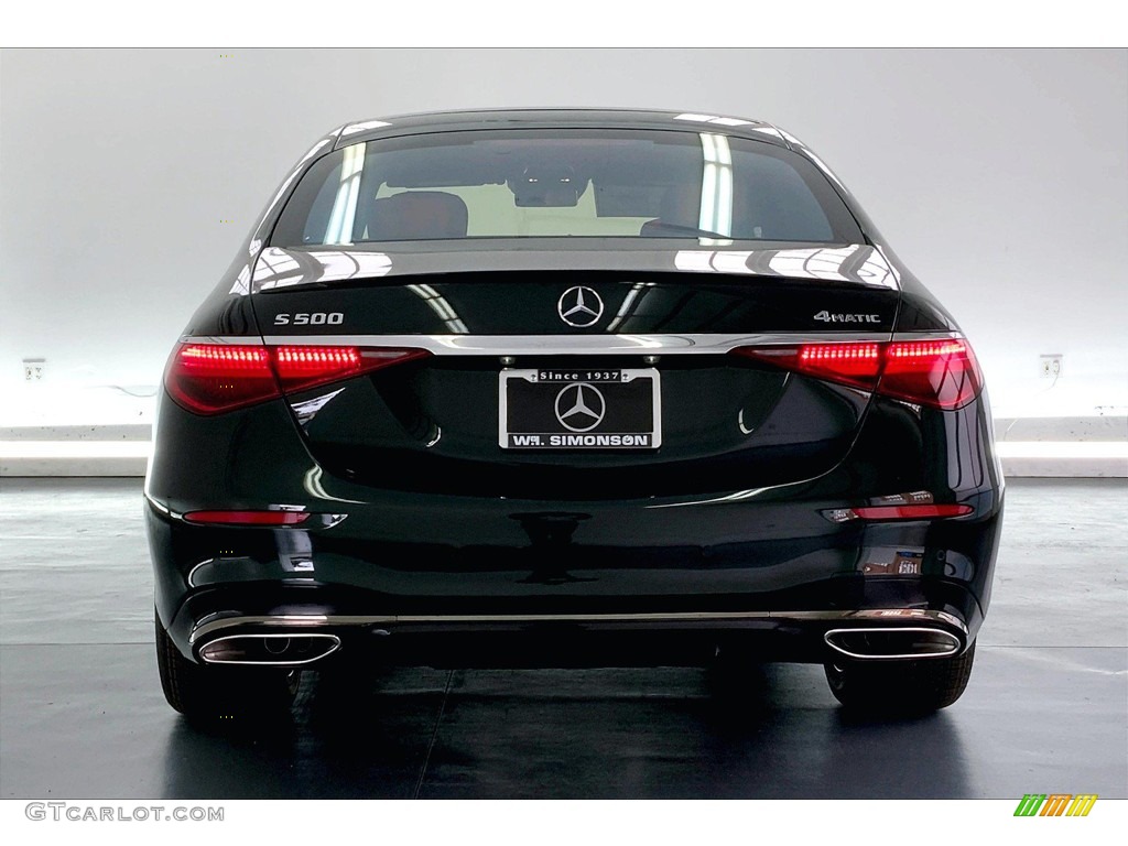 2023 S 500 4Matic Sedan - Emerald Green Metallic / Sienna Brown/Black photo #3
