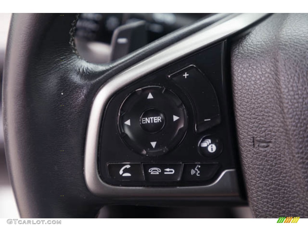 2019 Civic Sport Touring Hatchback - Taffeta White / Black photo #14
