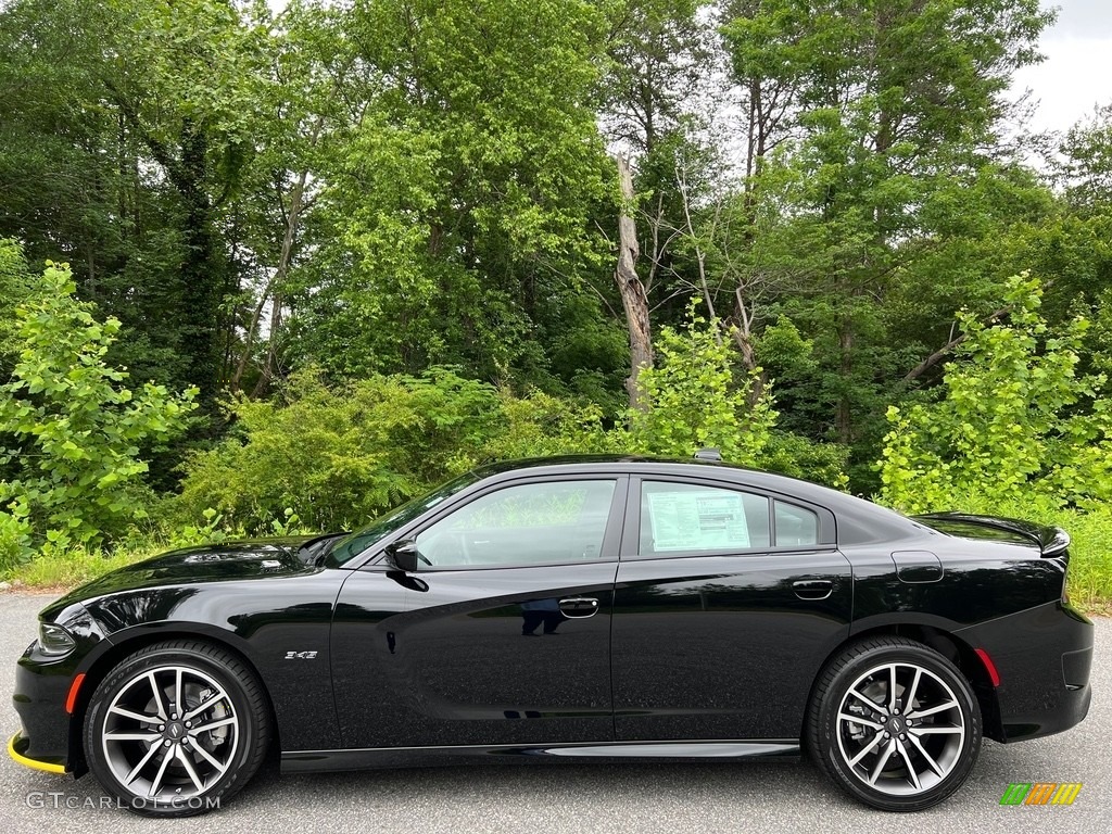 Pitch Black 2023 Dodge Charger R/T Plus Exterior Photo #146197536