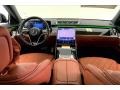 Sienna Brown/Black Dashboard Photo for 2023 Mercedes-Benz S #146197560
