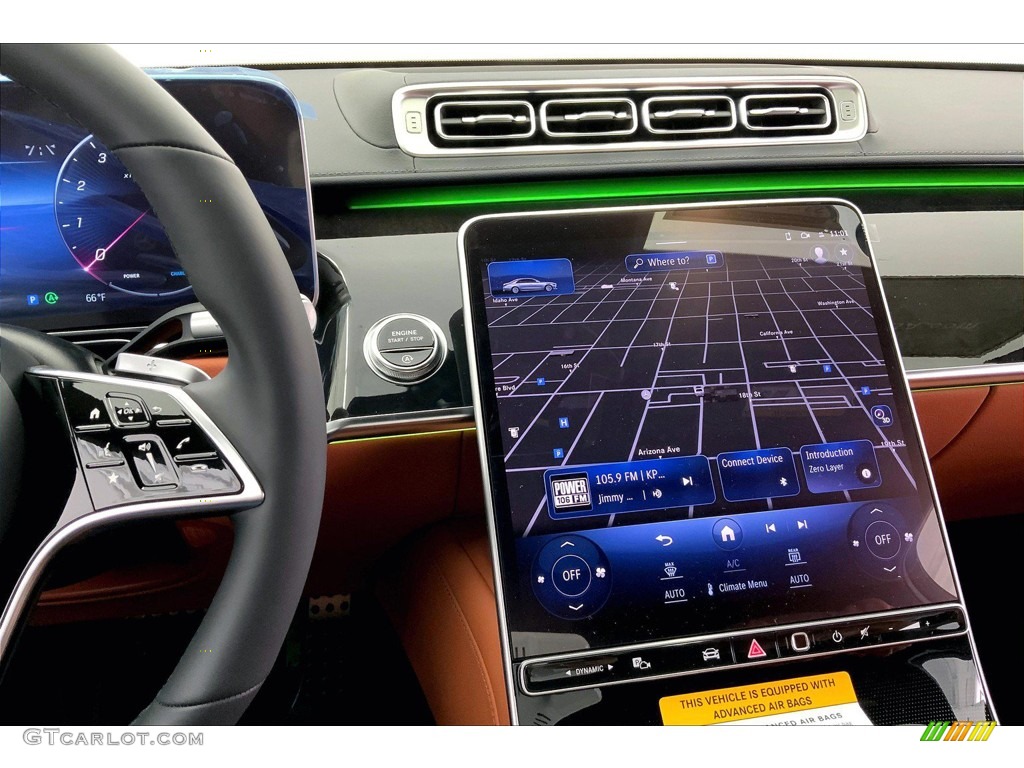 2023 Mercedes-Benz S 500 4Matic Sedan Navigation Photos