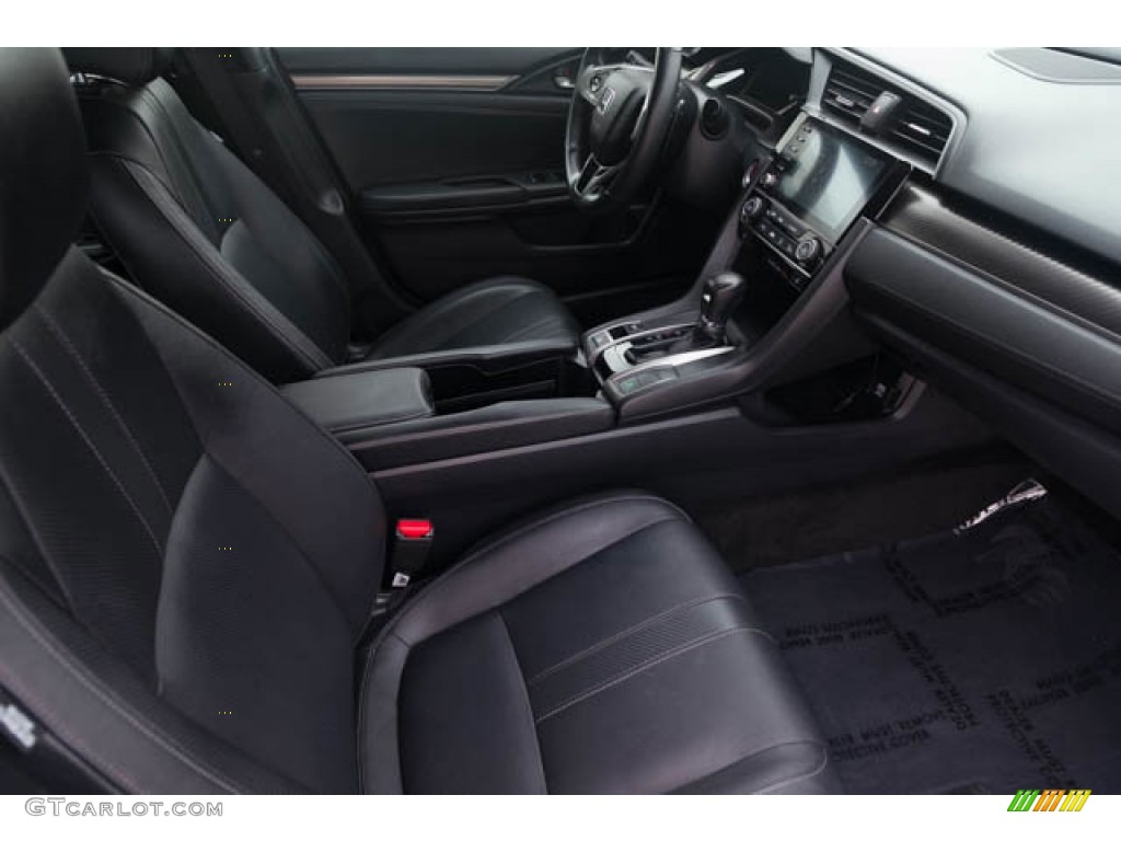 2019 Civic Sport Touring Hatchback - Taffeta White / Black photo #22
