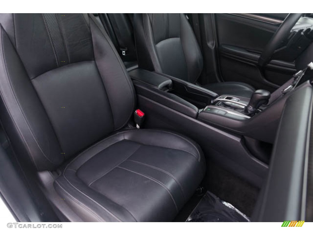 2019 Civic Sport Touring Hatchback - Taffeta White / Black photo #24
