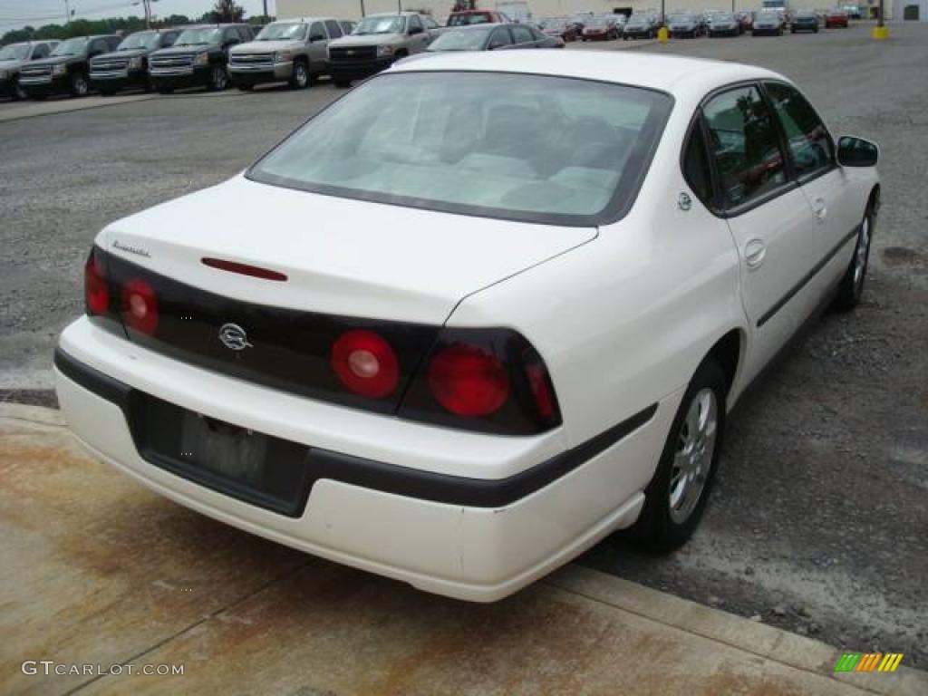 2004 Impala  - White / Medium Gray photo #2