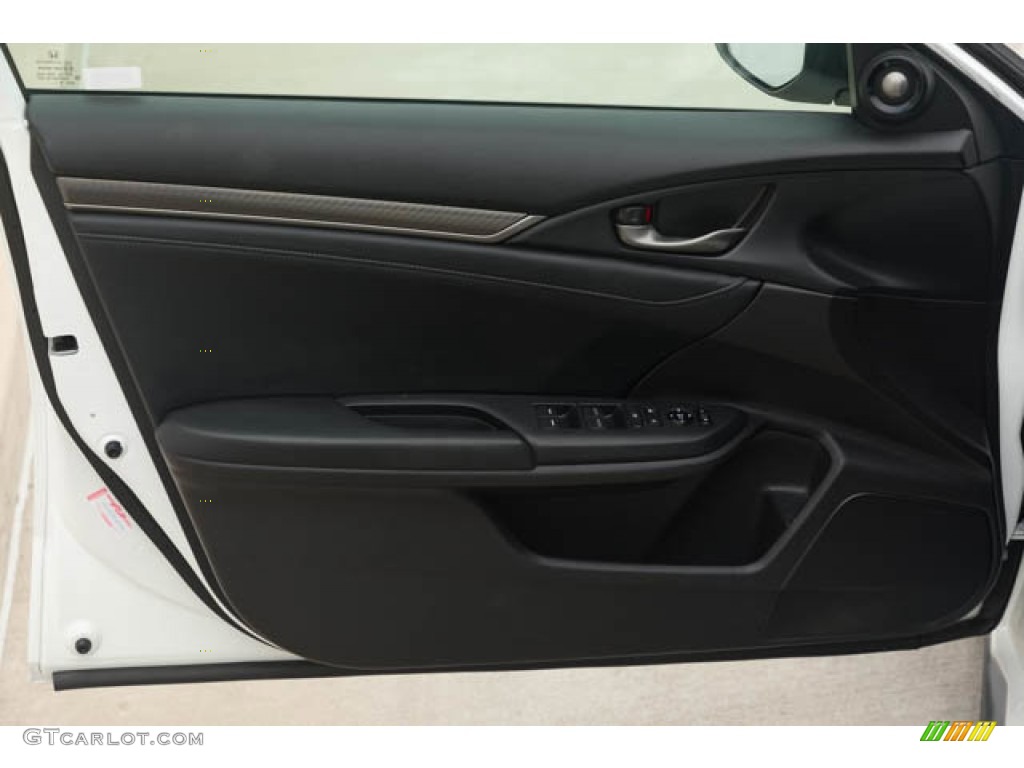 2019 Civic Sport Touring Hatchback - Taffeta White / Black photo #30