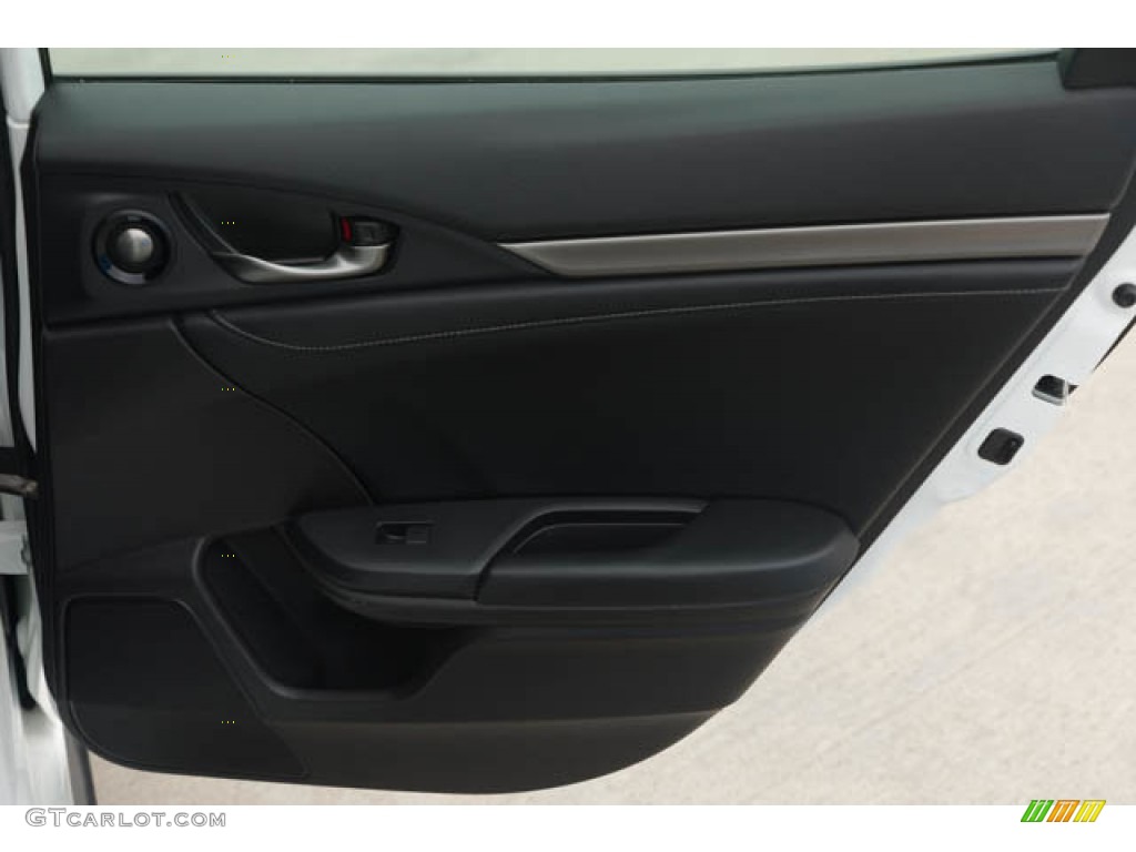 2019 Civic Sport Touring Hatchback - Taffeta White / Black photo #34