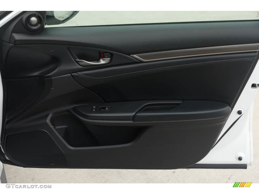 2019 Civic Sport Touring Hatchback - Taffeta White / Black photo #35