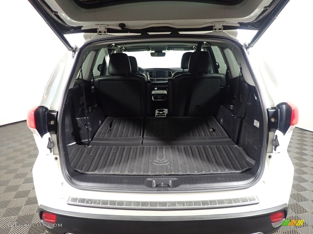 2019 Highlander XLE AWD - Blizzard Pearl White / Black photo #17