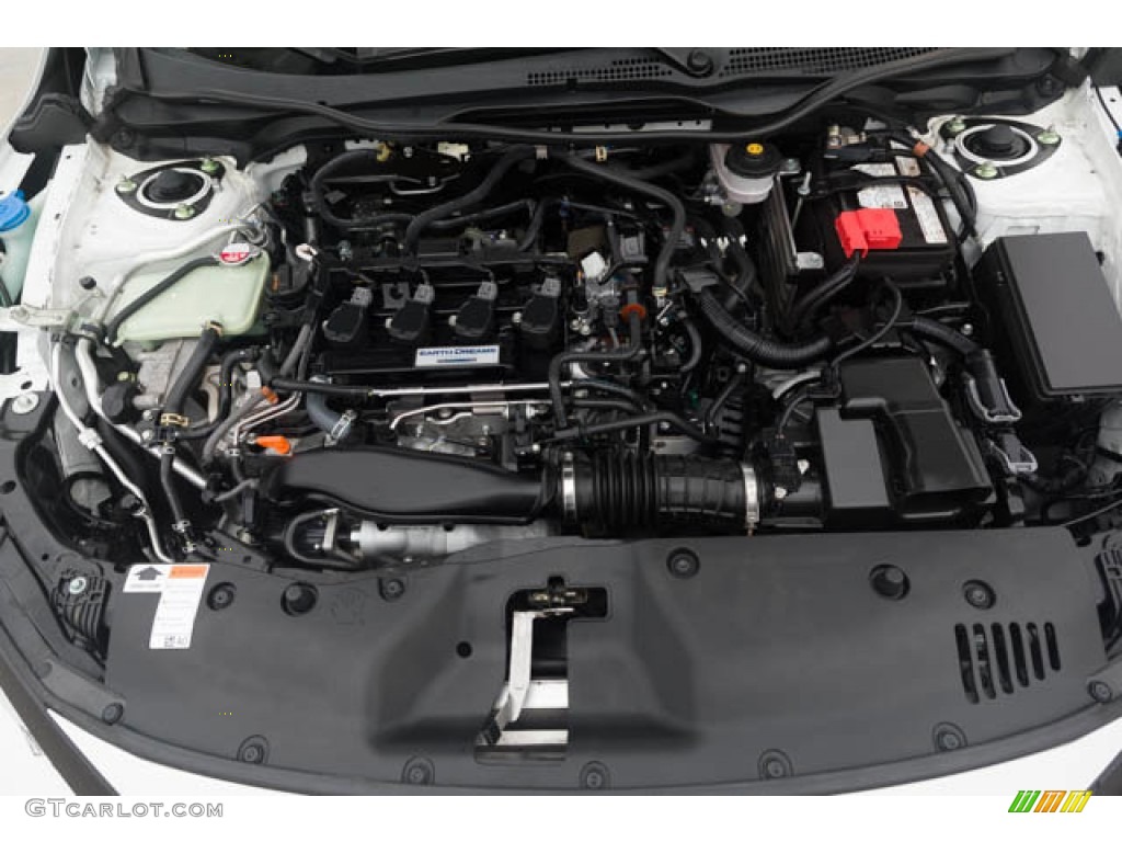 2019 Civic Sport Touring Hatchback - Taffeta White / Black photo #36